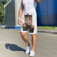 thumbnail image 6 of Sikiie Cat Holding Mugshot Sign Mens Pajama Shorts, Lightweight Lounge Pant with Pockets Soft Sleep Pj Shorts for MenXX-Large, 6 of 6