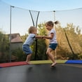 thumbnail image 2 of Gymax 14FT Trampoline Spring Cover Universal Trampoline Replacement Pad w/Split Design Multicolor, 2 of 10