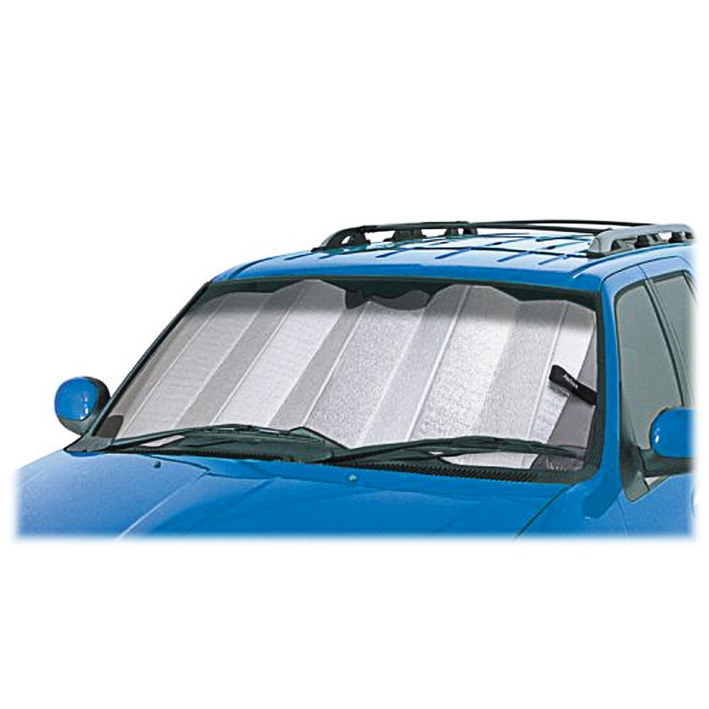 Large Jumbo-Size Reversible Dual-Layer Car Auto Sun Shade Windshield Reflector 