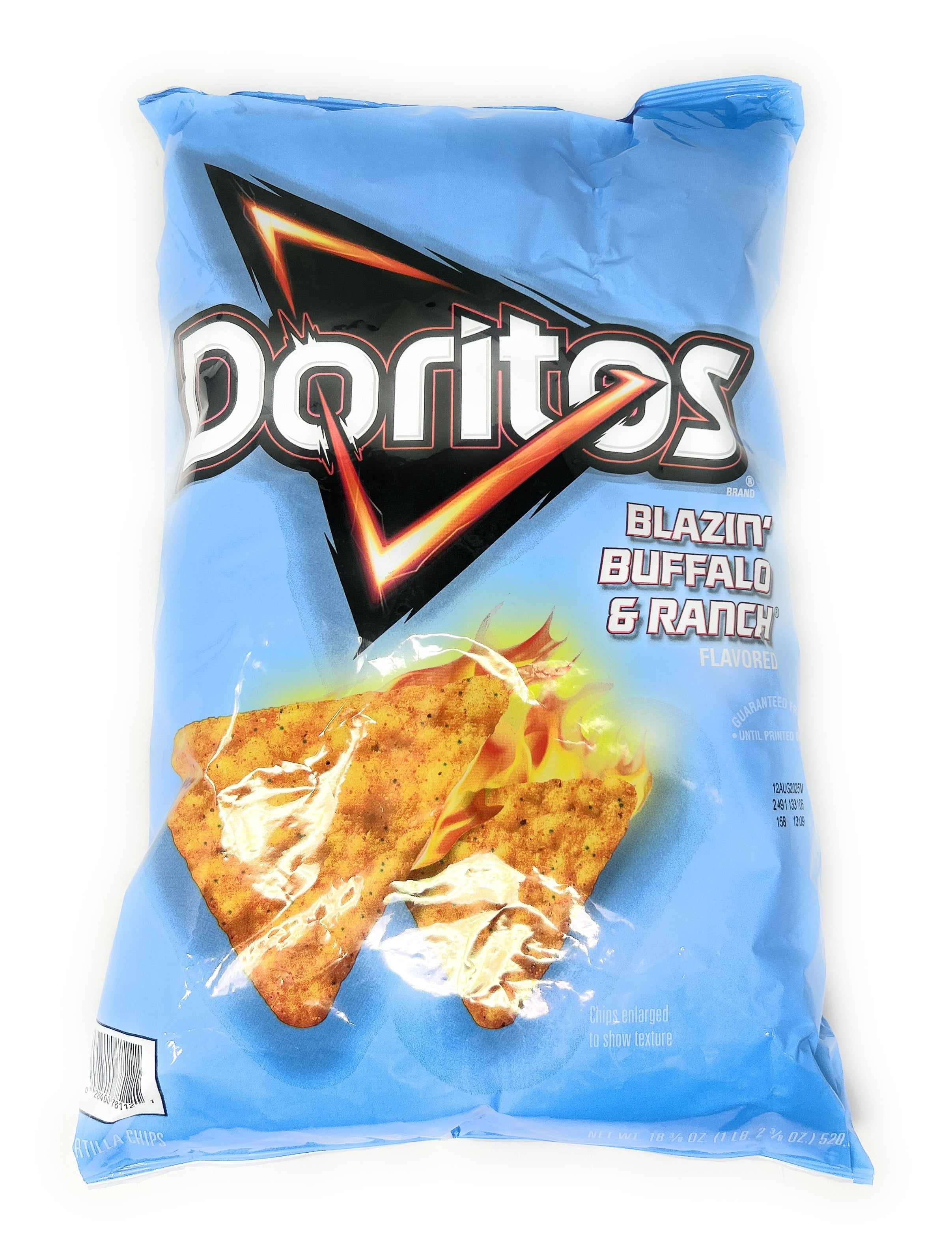Doritos Flavored Tortilla Chips Blazin’ Buffalo Ranch 18 oz Bag