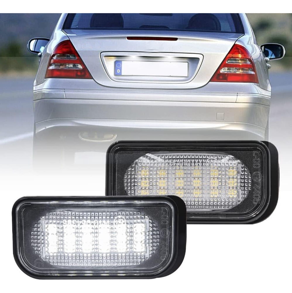Applicable to License Plate Light for Mercedes Benz C-class W203 2001-2007
