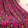 thumbnail image 3 of Stay Warm with our Soft & Cozy Leopard Print Flannel Fleece Blanket - Lightweight Throw, Bed Blanket for Room Couch Decor, 50x60 inches, 3 of 5