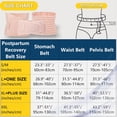 thumbnail image 5 of 3 in 1 Postpartum Belly Band - Postpartum Belly Support Recovery Wrap, After Birth Brace, Slimming Girdles, Body Shaper Waist Shapewear, Post Surgery Pregnancy Belly Support Band (S/M, Beige), 5 of 11