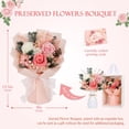 thumbnail image 3 of Ramo de flores preservadas TYL&TYS rosa 34 cm con jarrón, 3 of 7