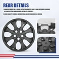 thumbnail image 7 of (Set of 1) 16 inch Hubcaps Wheel Rims Cover for 2020-2025 Toyota Corolla;2023-2025 Toyota Corolla Hybrid;2009-2013 Toyota Corolla;2009-2014 Toyota Matrix;2014-2016 Toyota Corolla, 7 of 7