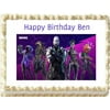 Fortnite Royale Edible Cake Image Party Topper Decoration- 1/4 Sheet