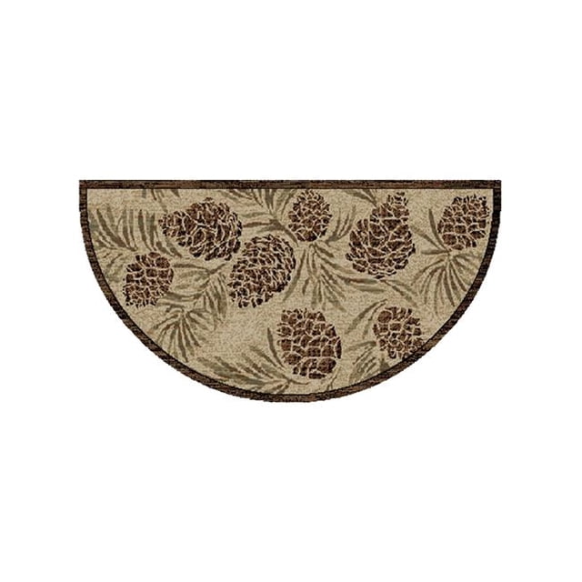 Mayberry Rug AD9591 2X4WD 2 ft. x 3 ft. 8 in. Wedge American Destination Pine Grove Area Rug, Antique