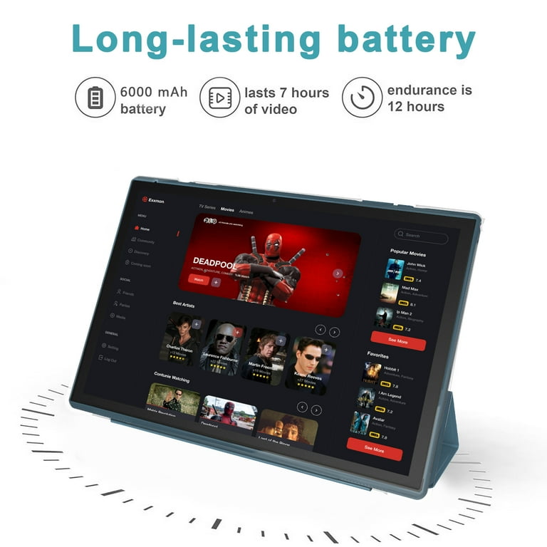 NOVOJOY, Android Tablet, 10.1