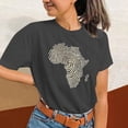 thumbnail image 2 of ZZwxWA Womens Tops Black History Month Printed Short Sleeved T-shirt Top Short-sleeved Round Neck Top/Shirt, 2 of 4