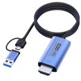 thumbnail image 1 of Convertidor de cable LANNMXG USB 3.0 3 en 1 Base de conversión múltiples pantallas 1080p HD, 1 of 5