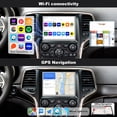 thumbnail image 4 of Estéreo de coche iCarsepton para Jeep Grand Cherokee 2014-2021, 4 of 7