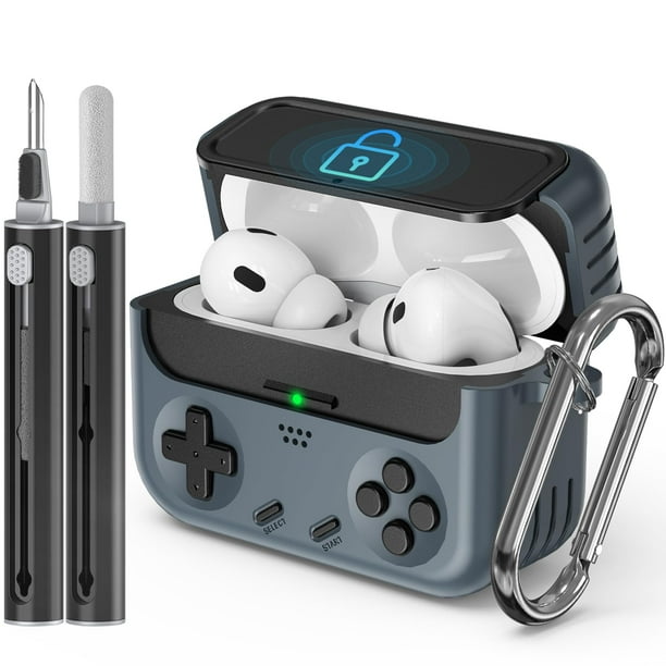 Funda para AirPods Pro Inesore de segunda generación con kit de limpieza