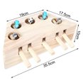 thumbnail image 3 of Whack-A-Mole Cat Toy Cat Hunting Interactive Pet Toy Mouse Seat Scratching Pet Toy 3/5 Agujeros Minnieouse HA023064-00, 3 of 7