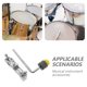 thumbnail image 3 of YSNOOWE Soporte Metálico Para Platillo Con Ajustable Ideal Para Instrumentos De Percusión, 3 of 8