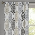 thumbnail image 5 of Better Homes and Gardens Damask Ogee Curtain Panel, 5 of 5