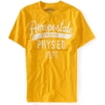 thumbnail image 1 of Aeropostale Hombres Nueva York Phys. Ed Dept. Camiseta gráfica, amarilla, extra pequeña, 1 of 1