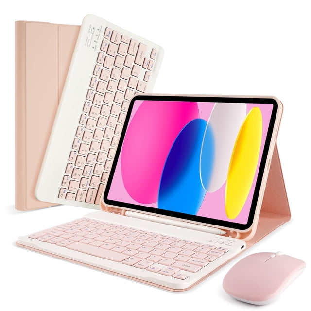 Funda con teclado y ratón para iPad de 11 pulgadas (A16) de 11.ª generación