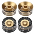 thumbnail image 2 of Perillas De Sombrero De Copa, Accesorios De Guitarra Perillas De Tono De Guitarra Eléctrica De Material Acrílico Para Principiantes Para Aficionados, 2 of 8