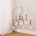thumbnail image 1 of Wind Chimes Felt Ball Nursery Mobile Ornament Pendant Hanging Ceiling Gift Photo Promotion Home Decor Craft, 1 of 5