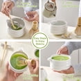 thumbnail image 4 of Juego de batidores de matcha Juego de té japonés Mfacoy (5 piezas) con cuenco de matcha, 4 of 7