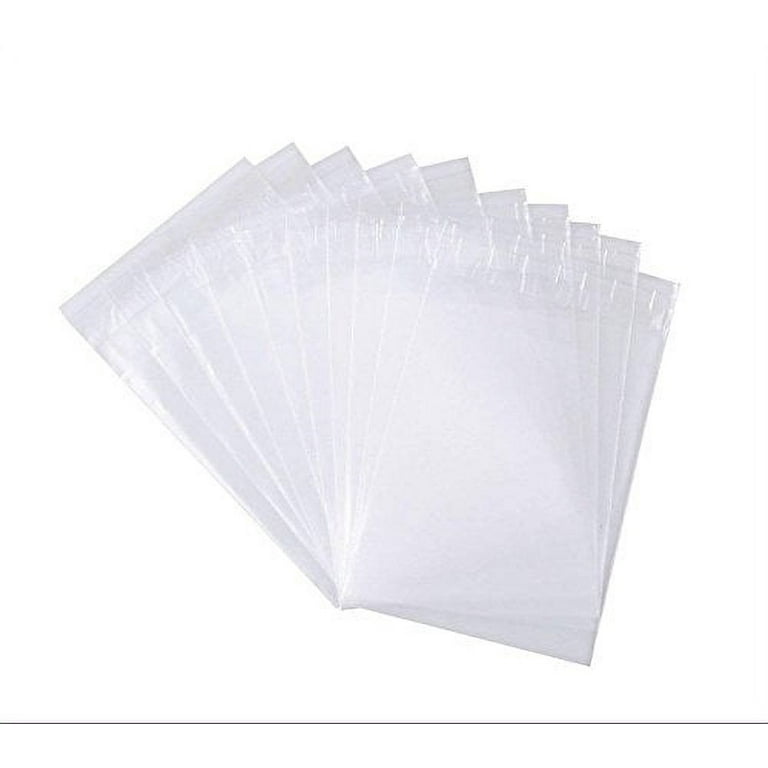 UNIQUEPACKING 100 Pcs 9x12 Inch Clear Resealable Cellophane Cello Bags -  Tape on for sale online