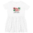 thumbnail image 3 of Inktastic Jesus is the Reason for the Season Girls Toddler Dress, 3 of 5