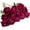 Fushia, variant on 12Pcs Blue Roses Artificial Flowers, Single Long Stem Faux Velvet Rose Bridal Wedding Bouquet Table Centerpiece for Home Hotel Office Indoor Decor (Royal Blue)