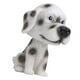 thumbnail image 5 of EeaseMX Adornos de resina para coche, accesorios de interior, perro con manchas que asiente, adorable cachorro sentado, mueve la cabeza, decoraciones para perros, 5 of 7
