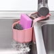 thumbnail image 4 of Grifo TPR, desagüe de esponja, desmontable, Flexible, lavable, ajustable, cesta colgante de Color sólido, estante de cepillo para cantimplora Almacenamiento y organización del hogar Rosado Cateissary  HA001638-03, 4 of 6