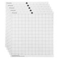 thumbnail image 1 of Abody Replacement Cutting Mat Transparent Adhesive Cricut Mat with Measuring Grid 12 by 12-Inch for Silhouette Cameo Cricut Explore Plotter Machine 5PCS, 1 of 7