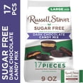 thumbnail image 3 of RUSSELL STOVER Sugar Free Dark Chocolate Candy Mix, 9 oz. bag, 3 of 11