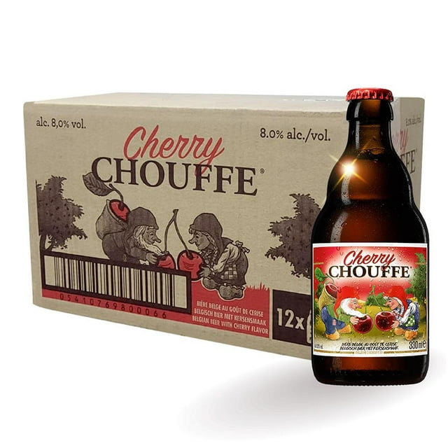 Cerveza Cherry Chouffe 12 Botellas 330 ml C/u La Chouffe Cerveza