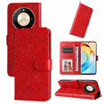 thumbnail image 1 of Funda tipo cartera GANGXUN para Honor Magic 6 Lite , diseño girasol, cuero PU, soporte, cierre magnético, tarjetero, 1 of 5
