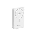 thumbnail image 3 of Emerson Power Bank with 15W Qi2 Magnetic Wireless Charging and 20W Wired Output Charging, White - PBW1010W, 3 of 17