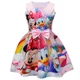 thumbnail image 4 of Vestido de princesa de Minnie Mouse para niños y niñas, ropa sin mangas, con lazo rosa, para fiesta de cumpleaños y Navidad, 2024, 4 of 5