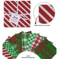 thumbnail image 3 of Soimoi Check Print&nbsp;Precut 5-inch Cotton&nbsp;Fabric&nbsp;Quilting&nbsp;Squares&nbsp;Charm Pack DIY Patchwork Sewing Craft- Red & Green, 3 of 7