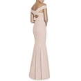 thumbnail image 2 of Dessy Collection by Vivian Diamond Womens Off-The-Shoulder Formal Evening Dress, 2 of 2