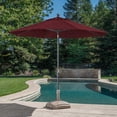 thumbnail image 1 of Parapluie de Patio de 3 M (10 Pi) avec Inclinaison Automatique - Rouge, 1 of 2