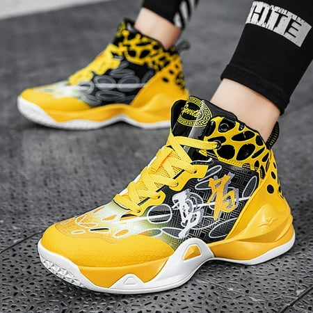 

Men‘s Fashion Comfortable Breathable Basketball Shoes Sports Shoes Yellowstone