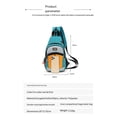 thumbnail image 4 of YSTINNG Large Capacity Satchel Shoulder Crossbody Multi-function Cow Outdoor Student Chest Bag C311-6628, 4 of 4