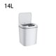thumbnail image 2 of Advancent Cubo de basura eléctrico portátil recargable multimodo ajustable LED alimentado por baño inodoro cubo de basura cubo de basura Suministros de limpieza para el hogar Blanco 14L Advancent HA067622-01, 2 of 6