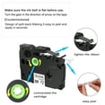 thumbnail image 3 of GREENCYCLE 4PK Compatible for Brother P-touch TZe-221 TZe221 TZ-221 TZ221 0.35'' 9mm Black on White Label Maker Tape, 3 of 7