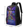 thumbnail image 3 of Beetlejuice Sports Backpacks 17 Inch Schoolbag Adults Rucksack Simple Casual Daypack Lightweight Laptop Backpack Computer Bag, 3 of 6