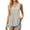 C-Beige, variant on Summer Tank Tops For Womens Sleeveless Loose Fit Shirt Solid Color Linen Blouse Pleated Tee Classic Daily Wear Xl Rd3