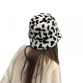 thumbnail image 1 of Women‘s Winter Faux Fur Fuzzy Warm Bucket Hat, 1 of 6