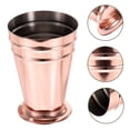 thumbnail image 5 of OFFIGAM Stainless Steel Anti-Leakage Crimping Wine Cup Rose Gold 1Pack 4.7x3.2x3.2in, 5 of 7