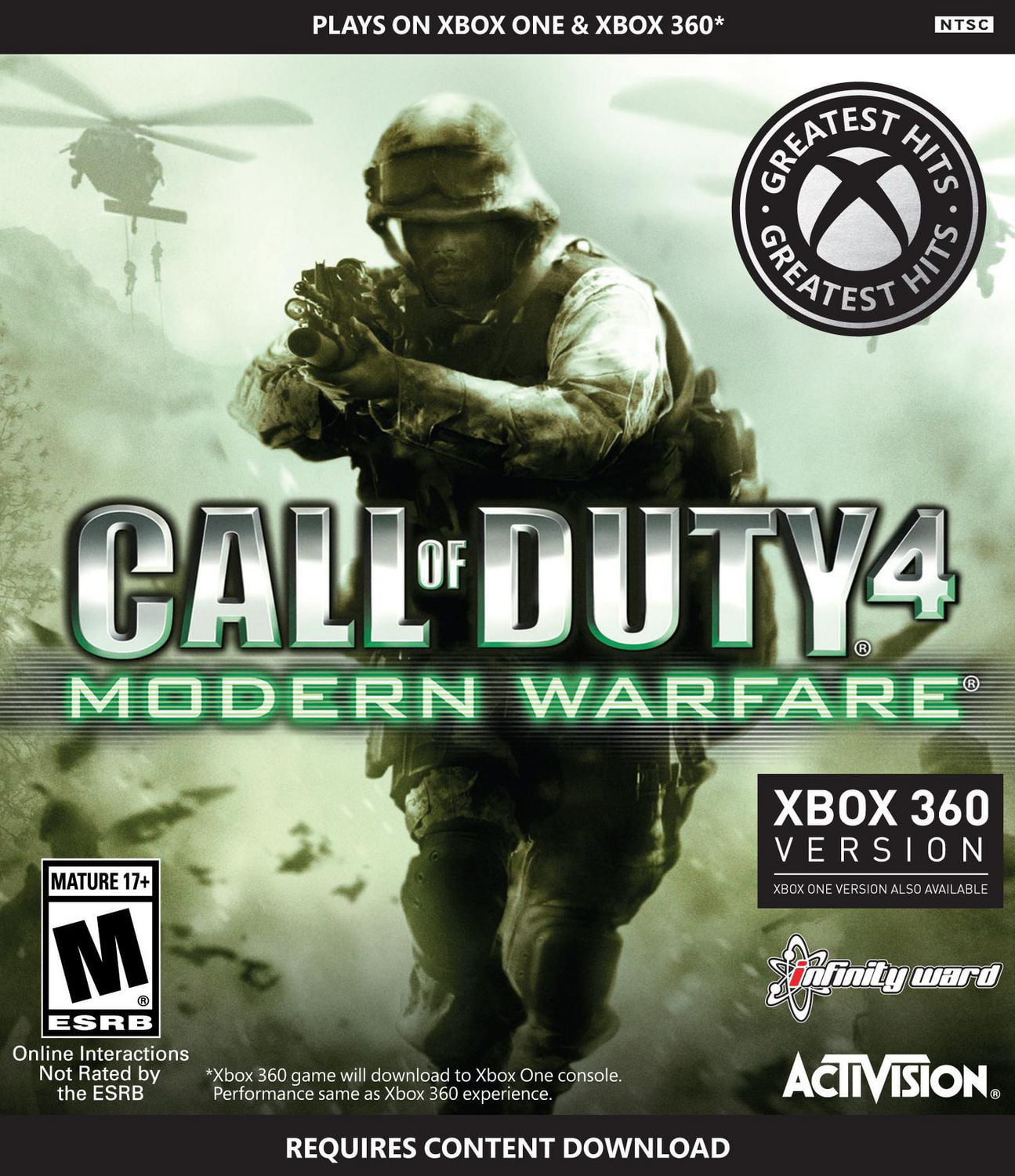 Call of Duty 4 Modern Warfare Xbox 360. Call of duty modern warfare xbox купить