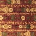 thumbnail image 1 of Ahgly Company Indoor Square Abstract Brown Modern Area Rugs, 8' Square, 1 of 4