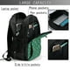 thumbnail image 4 of Easygdp Monstera Leaves Mochila para Laptop de Viaje con Puerto USB, Mochila para Laptop con Puerto de Carga USB para Mujeres y Hombres, 4 of 7