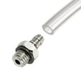 thumbnail image 5 of Uxcell 3.5mm Barbed M5x0.8 Male Thread Hose Fitting Electroplate Copper, 5 of 5